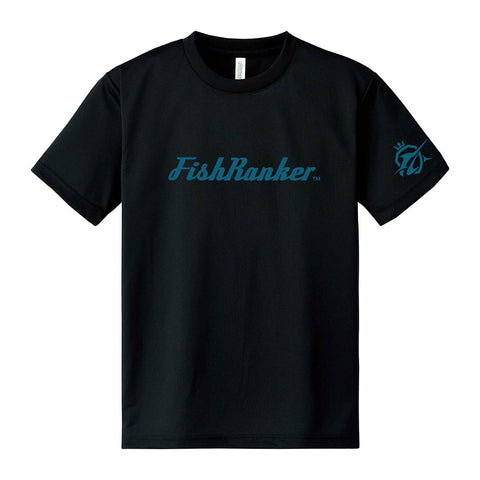 FishRanker 特別ドライTシャツ（Rank70）【ブラック】